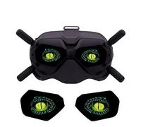 Autocollants en PVC for lunettes de vol D-JI, grands yeux, 2 films décoratifs for drones D-JI Avata(5)