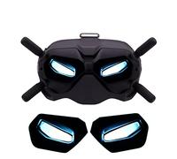 Autocollants en PVC for lunettes de vol D-JI, grands yeux, 2 films décoratifs for drones D-JI Avata(C)