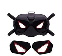 Autocollants en PVC for lunettes de vol D-JI, grands yeux, 2 films décoratifs for drones D-JI Avata(D)