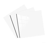 Autocollants en PVC pour murs de cuisine et de salle de bain, conçus pour résister à l'humidité et à l'huile pour des résultats de rénovation durables (blanc)