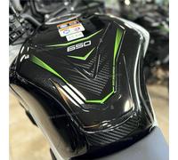 Autocollants en résine 3D protecteurs compatibles avec/remplacement pour Kawasaki Versys 650 2025 Metallic Matte Graphenesteel Gray (protection anti-herbe)