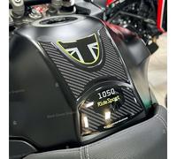Autocollants en résine 3D protecteurs compatibles avec Triumph Tiger 1050 Sport 2016-2021 (protection du réservoir)