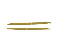 Autocollants En Vinyle À Rayures De Course Sportive Pour Accord 10e Génération 2022, Autocollants Inférieurs Latéraux De Porte De Carrosserie Automobile, Accessoires(Gold)
