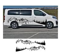 Autocollants en Vinyle de Voiture, pour Peugeot Expert Traveller, pour Opel Vivaro, pour Citroen Jumpy, pour T=oyota ProAce Camper Van Tuning Accessoires