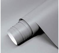 Autocollants en vinyle, gris mat, 1 pièce, 60 x 300 cm, pour meubles, cuisine, murs, fenêtres, travaux manuels, papier décoratif, 60 x 300 cm