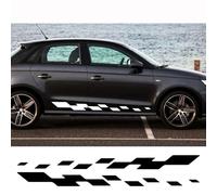 Autocollants en Vinyle imperméables, pour Bandes latérales de Voiture, pour Audi A1 8X GB GBA Sportback Quattro TFSI Ego Plus E-Tron Urban