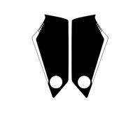 Autocollants en Vinyle l'avant De La Moto pour Kawasaki Z 500 Z500 SE 2024 2025 - Accessoires Et Stickers pour