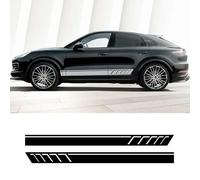 Autocollants en Vinyle pour Jupes latérales de Voiture, Autocollants latéraux de Porte, pour Accessoires de Style de Voiture Porsche Cayenne