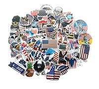 Autocollants États Unis drapeau américain USA stickers United States autocollant voyage valise casque moto portatil