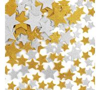 Autocollants étoiles Or/Argent En Mousse,200PCS Caoutchouc Mousse Etoiles Paillettes,Autocollants En Mousse à Paillettes Pour Travaux Manuels,Pour Artisanat Artisanat Scrapbooks DIY Décorations