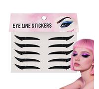 Autocollants Eye Liner - Bande Adhésive pour Fard à Paupières - Adhésif Tenue Longue Bandes Pour Sorties Danse Voyage Scène Mères