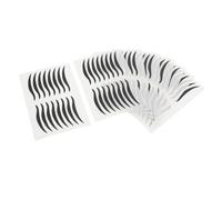 Autocollants Eye-liner Noirs Yeux, 80 Paires, Application Instantanée | Couleur Riche et Trait Lisse, Plastique, pour Soirée et Spectacle, Accessoires Maquillage