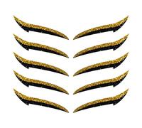 Autocollants Eye Liner Réutilisables - Adhésif pour Patch à Paupières - Adhésif Tenue Longue Bandes Pour Sorties Danse Voyage Scène Mères