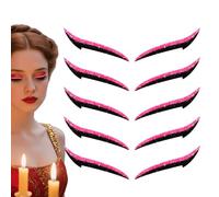 Autocollants Eyeliner Cils - Bande Adhésive pour Fard à Paupières,Adhésif Tenue Longue Bandes Pour Sorties Danse Voyage Scène Mères