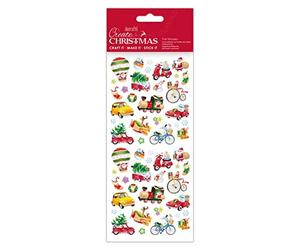 Autocollants Feuille - Créer Noël - Livraison de Cadeaux