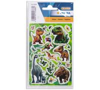 Autocollants film HERMA MAGIC Dinos en film mat 1 feuille à 20 autocollants