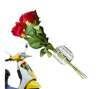 Autocollants Floraux - Autocollants 3D pour Voiture - Grand Alphabet de Voiture - avec Boucle - Résistant intempéries - Fleurs de Voiture pour l'extérieur du véhicule, fenêtre en Verre, extérieur