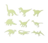 Autocollants Fluorescents De Décoration Pour La Maison, Ensemble De 9 Pièces, Stickers Muraux De Dinosaures Qui Brillent Dans La Nuit, Nouveau