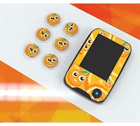 Autocollants Freestyle Libre 1 et 2 pour lecteur et capteurs. (Orange)