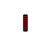 Autocollants garde-boue avant RRP ProGuard Bolt On Mini Rouge