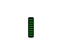 Autocollants garde-boue avant RRP ProGuard Bolt On Mini Vert