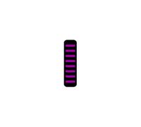 Autocollants garde-boue avant RRP ProGuard Bolt On Violet