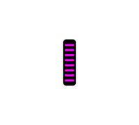 Autocollants garde-boue avant RRP ProGuard Bolt On Violet
