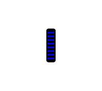 Autocollants garde-boues arrière RRP ProGuard Bleu