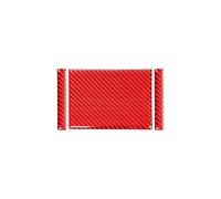 Autocollants Garniture Ventilation Siège Arrière Voiture Pour Série 3 E46 323i 328i 330i 325i 1999-2004(Rosso)