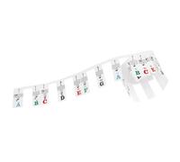 Autocollants Guide Notes Piano 88 Touches, Tableau Clavier Pvc | Lecture Facile, Non Adhésif et Résistant à L’usure, Pose Simple Puis Retrait Aisé