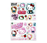 Autocollants Hello Kitty sous Licence Officielle Puffy Gadget Comprenant 32 Autocollants 3D en Forme de Chat de Dessin animé, Cadeau et Accessoire de décoration pour Femmes et Filles | Paladone