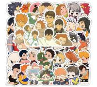 Autocollants Hinata Shoyo Tobio Kageyama, 115 Pcs Haikyu Vinyle Autocollant Imperméable Pour Fête, Scrapbooking Ordinateur Portable Skateboard Pour Étudiants Adolescents