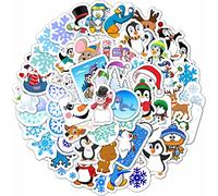 Autocollants hiver - Flocons de neige, pingouins, ours polaires, rennes - Décorations sur le thème de l'hiver - Winter Stickers