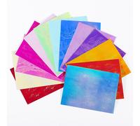 Autocollants Holographiques Flammes Pour Ongles, 13 Pièces/Ensemble, Étiquette Pour Nail Art, Laser, Feuille, Bande, Outil De Manucure, Bricolage, Design Decorati