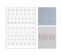 Autocollants innovants pour ongles pour personnaliser les looks - Configuration rapide - Couleurs vibrantées - Sans danger pour un usage quotidien