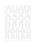 Autocollants innovants pour ongles pour personnaliser les looks - Configuration rapide - Couleurs vibrantées - Sans danger pour un usage quotidien