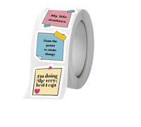 Autocollants Inspirants pour - 500 Pièces Autocollants D'Affirmation, Décalcomanies Inspirantes | pour Garçons, Filles, , Enseignants, Parents, École, Maison, Finir Les Devoirs