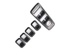 Autocollants intérieur boutons Compatible Avec Benz Pour CLS63 Pour AMG 2012-2014 Pour GLE43 Pour AMG 2017-2018 Autocollant Protection Cadre Bouton De Commutateur De Fenêtre De Voiture
