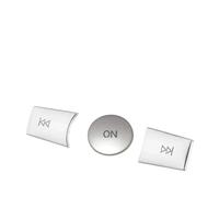 Autocollants intérieur boutons Compatible Avec Benz Pour W204 W212 X204 Console De Voiture Panneau CD Boutons De Commutation Multimédia Paillettes Bouton De Volume Couvercle