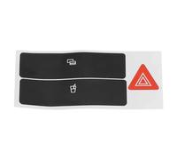 Autocollants intérieur boutons Compatible Avec Pour A6 C5 1997-2004 Autocollant Réparation Bouton Commutateur Décoration Intérieure Voiture Garnitures Couvercle Bouton Porte-gobelet