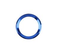 Autocollants Intérieur Voiture Compatible Avec VW Pour Golf Pour Jetta Pour Passat 2009 Badge Volant Voiture Revêtement D'habillage Autocollants Décoratifs Accessoires Modification(Blue)