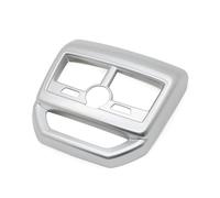 Autocollants Intérieurs pour Peugeot pour 3008 5008 GT 2017 2018 2019 2020 Boîte D'accoudoir Voiture Garniture Moulage Sortie Ventilation Climatisation Arrière Intérieur Automobile(Argent)