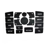 Autocollants interrupteur Compatible Avec A6 C7 A6L Boutons De Commande Multimédia Radio 4G, Autocollant De Réparation Du Tableau De Bord(07-11)
