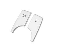 Autocollants interrupteur Compatible Avec Benz B CLA GLA W176 W246 C117 Et X156 2015 2016 2017 2018 Autocollant De Protection Des Boutons Multimédias De La Console Centrale(Model B-silver)