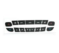 Autocollants interrupteur Compatible Avec Megane Pour Master Pour Scen Autocollant De Réparation Pour Bouton De Panneau De Commande De Climatisation