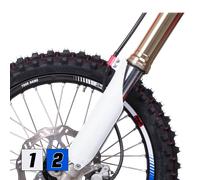 Autocollants Jante Personnalisés 24MX Speed