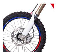 Autocollants Jante Personnalisés 24MX Twin Color Or