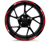 Autocollants Jantes Autocollants pour Jantes De Moto pour H&Onda pour CBR 1100 pour CBR1000R, 600RR 125 pour CBR650/500/300/250 R Ruban Adhésif pour Jantes(Couleur 6)