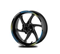 Autocollants Jantes Autocollants Réfléchissants pour Jantes De Moto pour H&Onda, pour Forza NSS350 pour Forza NSS750.(Couleur 2)