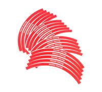 Autocollants Jantes Blackbird Racing Rouge Rouge